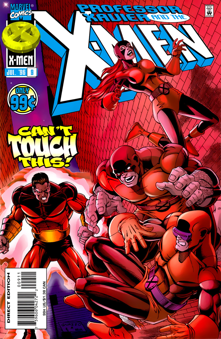 Professor Xavier and the X-Men (1995) #9 cover