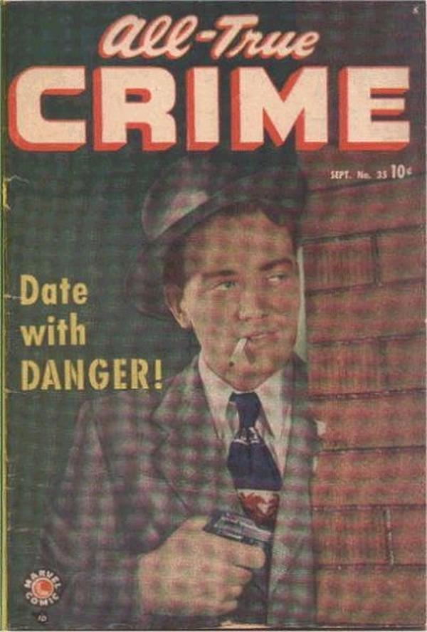 All True Crime Cases Comics (1948) #35 cover