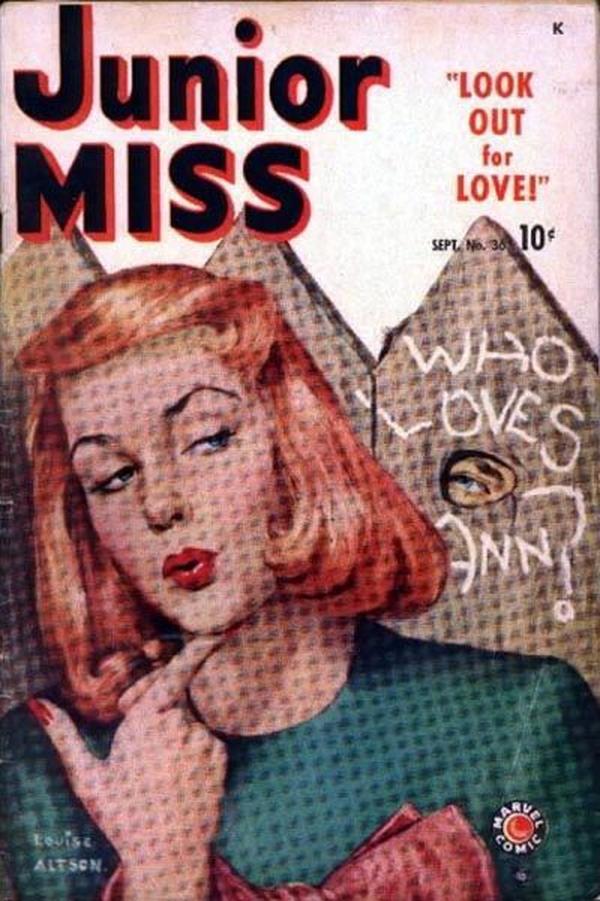 Junior Miss (1947) #36 cover