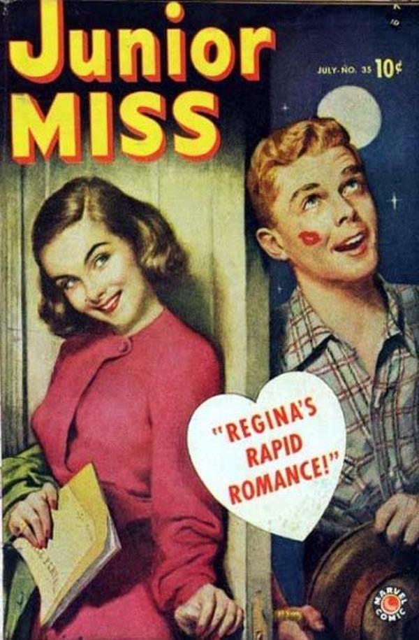 Junior Miss (1947) #35 cover