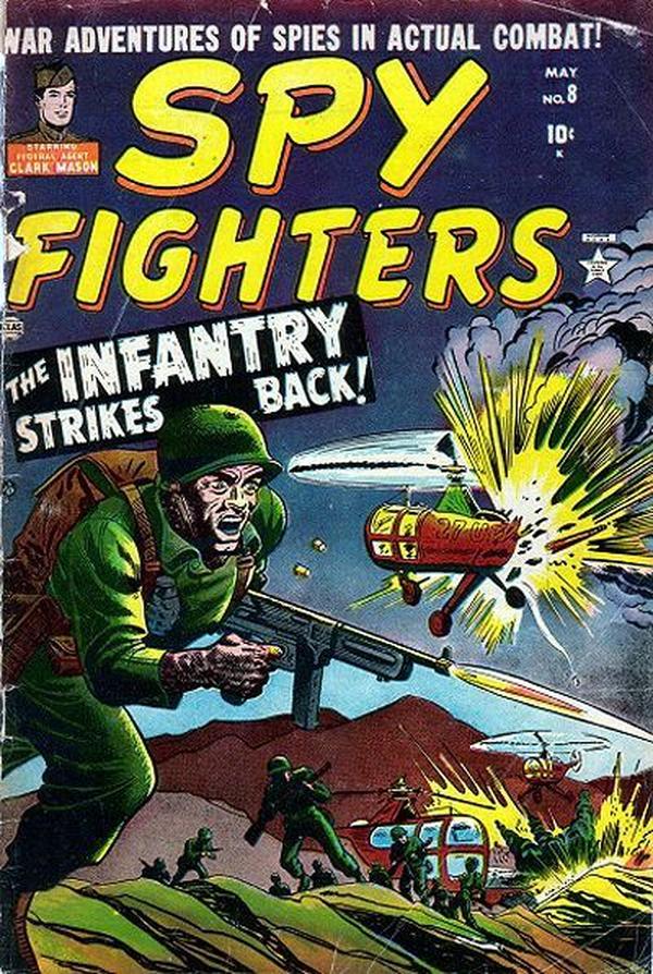 Cover of Spy Fighters #8