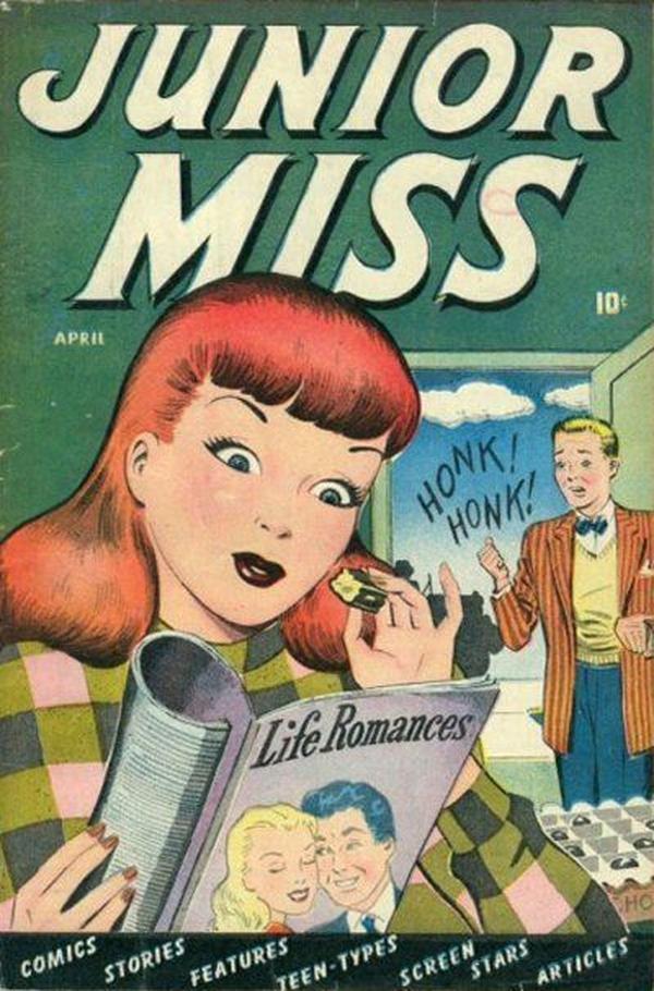 Junior Miss (1947) #24 cover