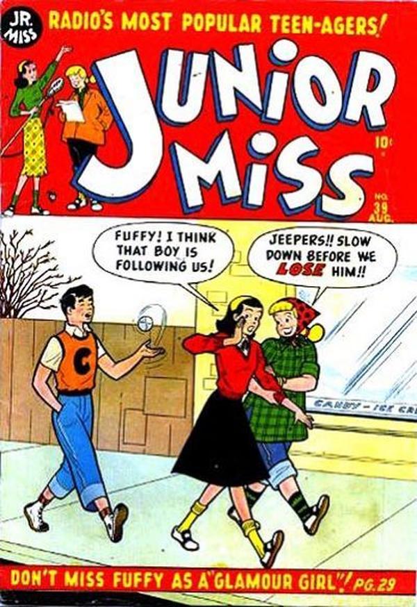 Junior Miss (1947) #39 cover