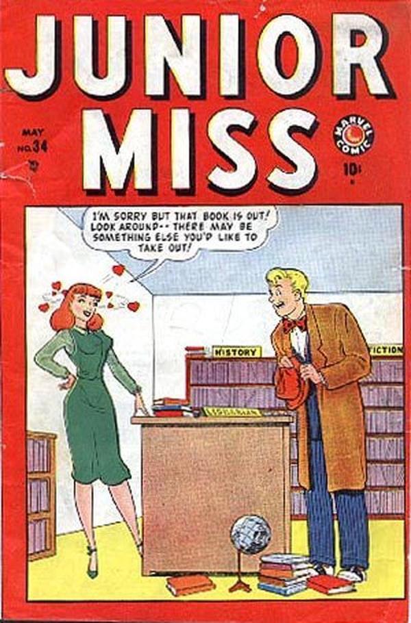Junior Miss (1947) #34 cover