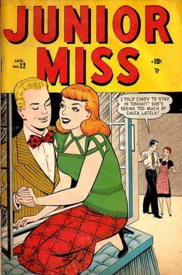 Junior Miss (1947) #32 cover