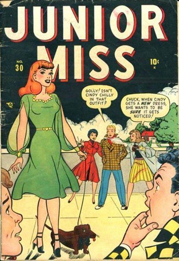 Junior Miss (1947) #30 cover