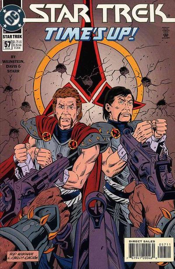 Star Trek (1989) #57 cover