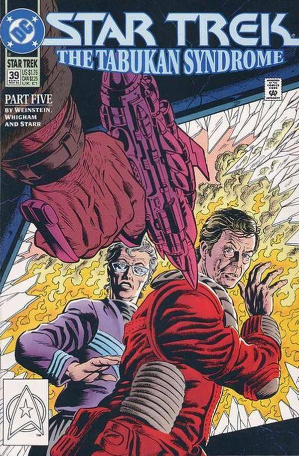 Star Trek (1989) #39 cover
