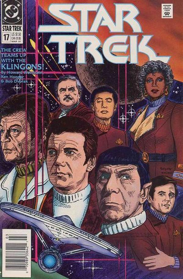 Star Trek (1989) #17 cover