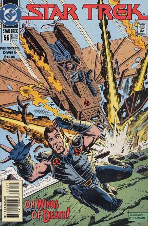 Star Trek (1989) #56 cover