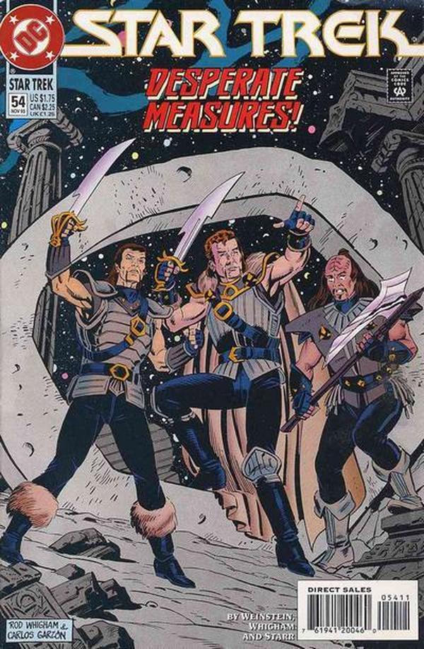 Star Trek (1989) #54 cover