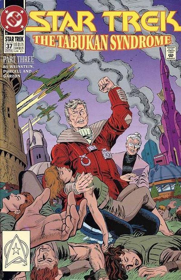 Star Trek (1989) #37 cover