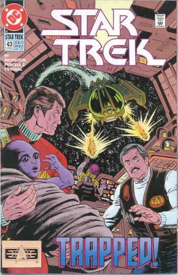 Star Trek (1989) #43 cover