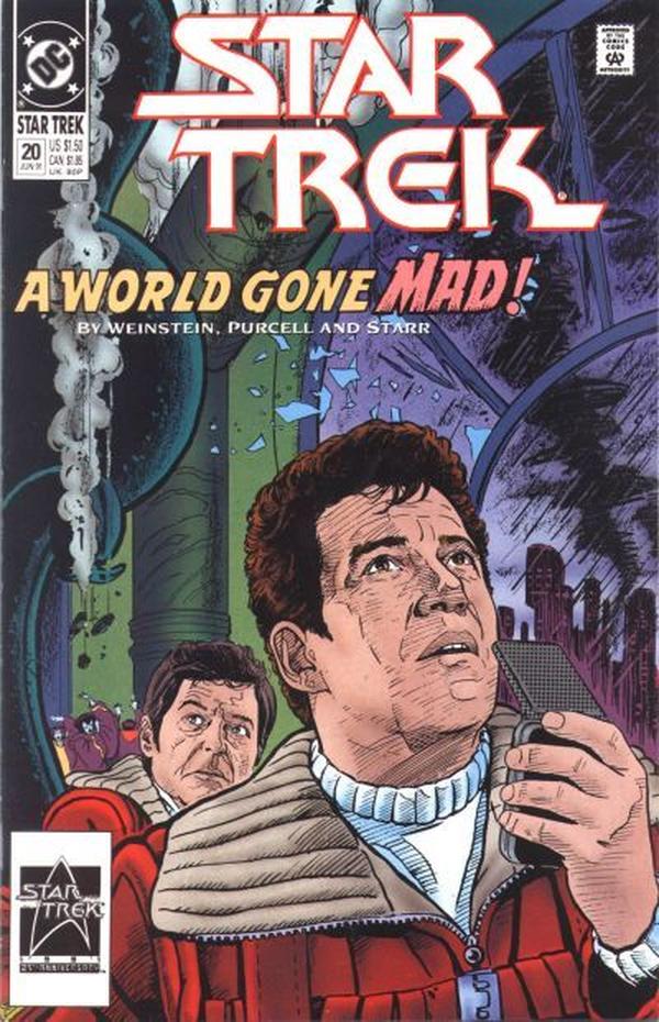 Star Trek (1989) #20 cover