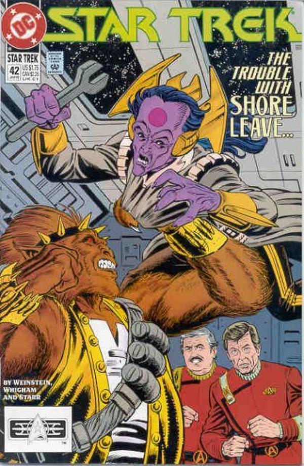 Star Trek (1989) #42 cover