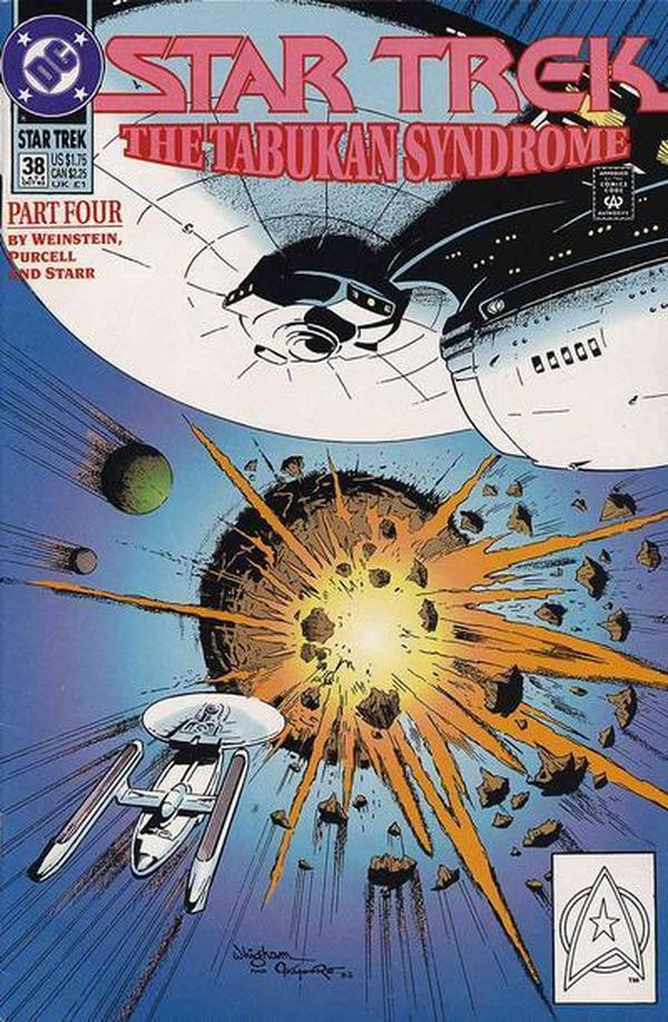 Star Trek (1989) #38 cover
