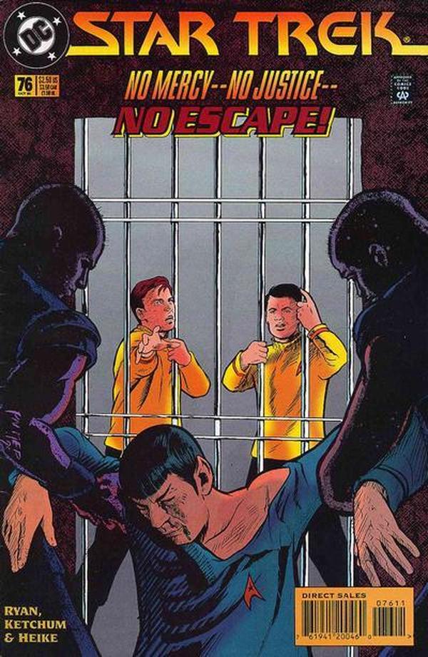 Star Trek (1989) #76 cover