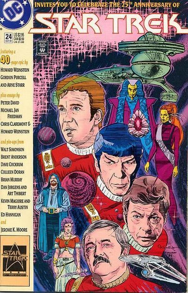 Star Trek (1989) #24 cover