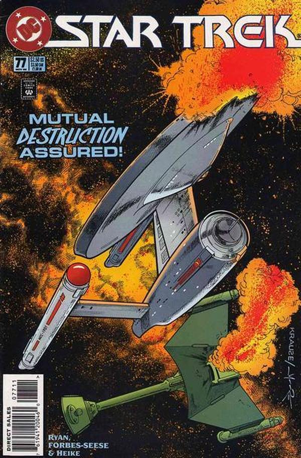 Star Trek (1989) #77 cover