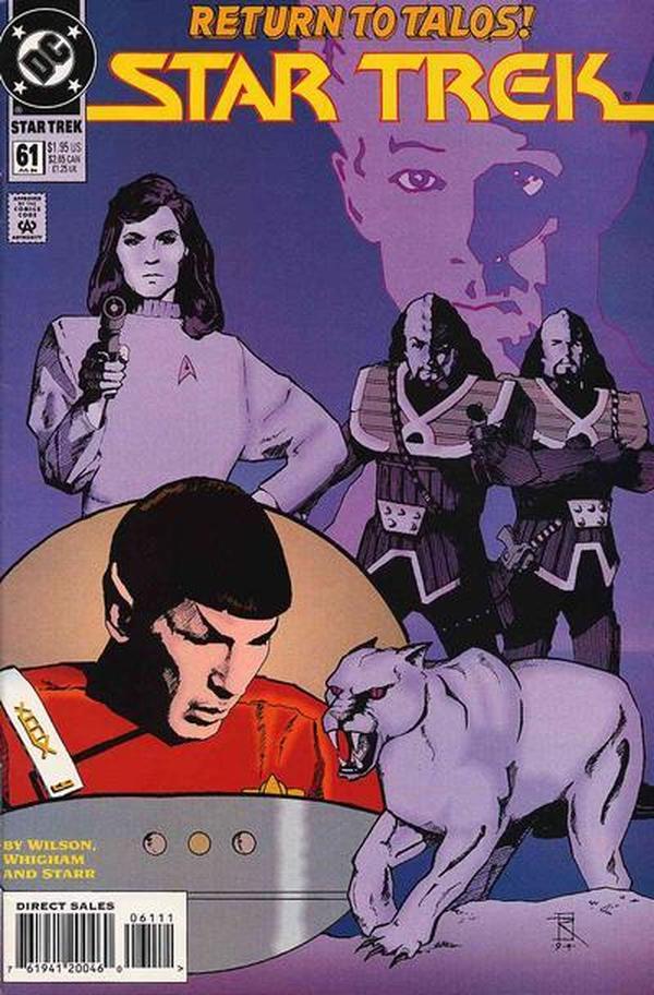 Star Trek (1989) #61 cover