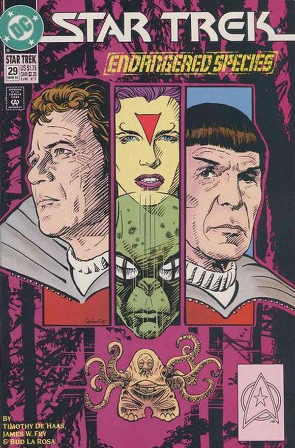 Star Trek (1989) #29 cover