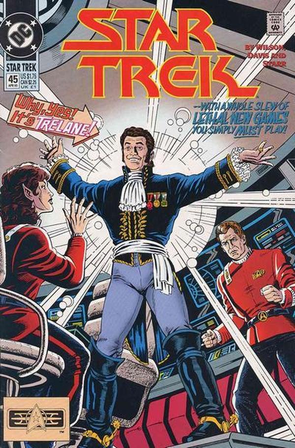 Star Trek (1989) #45 cover