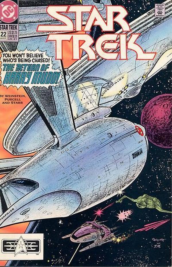 Star Trek (1989) #22 cover
