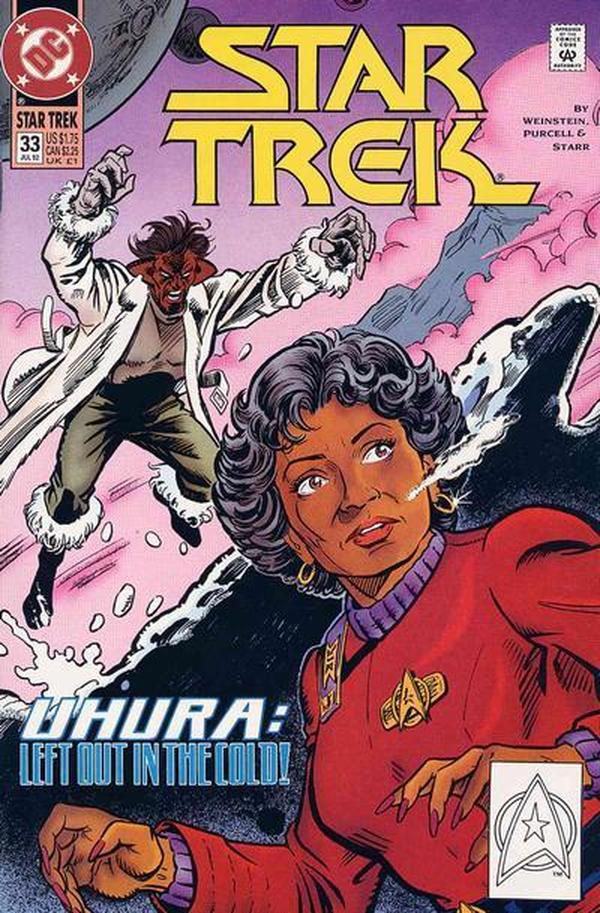 Star Trek (1989) #33 cover