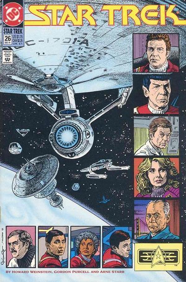 Star Trek (1989) #26 cover