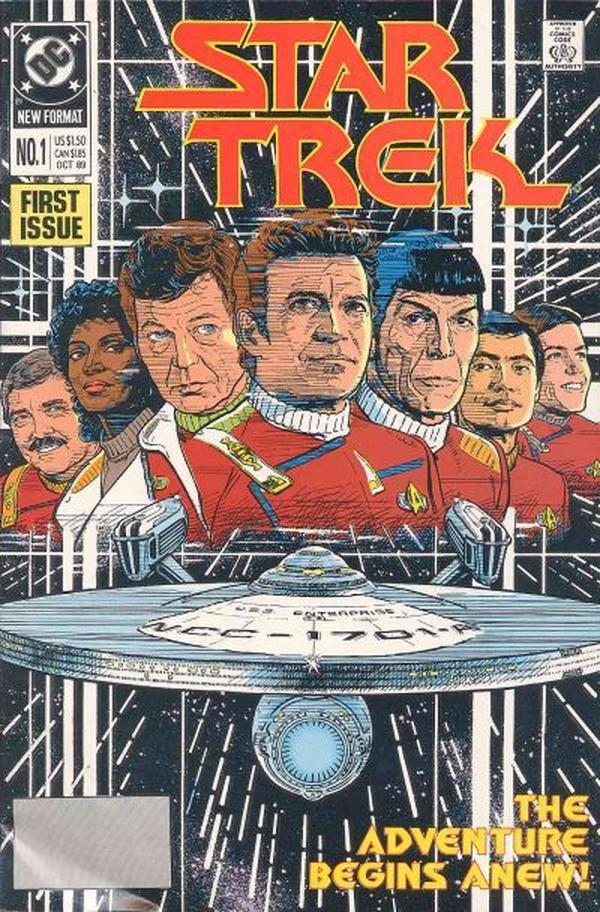 Star Trek (1989) #1 cover