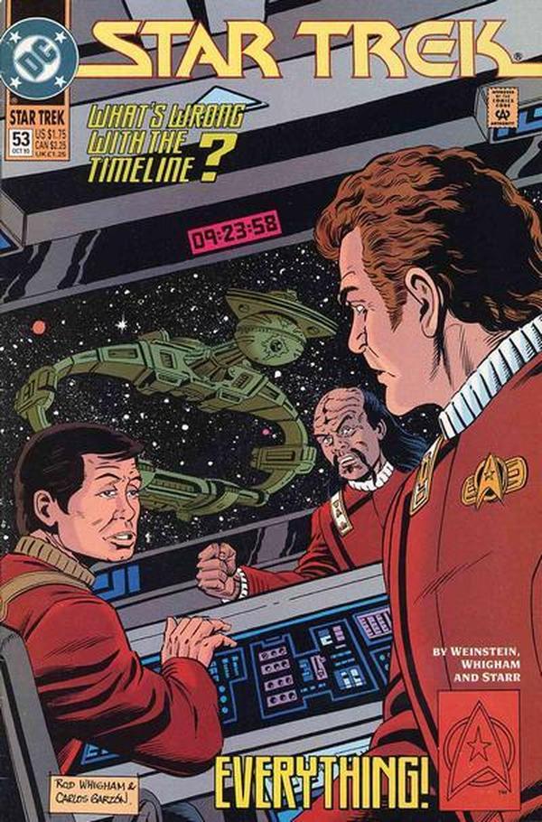 Star Trek (1989) #53 cover