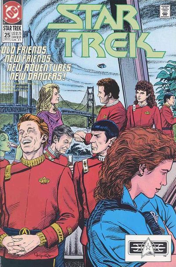 Star Trek (1989) #25 cover