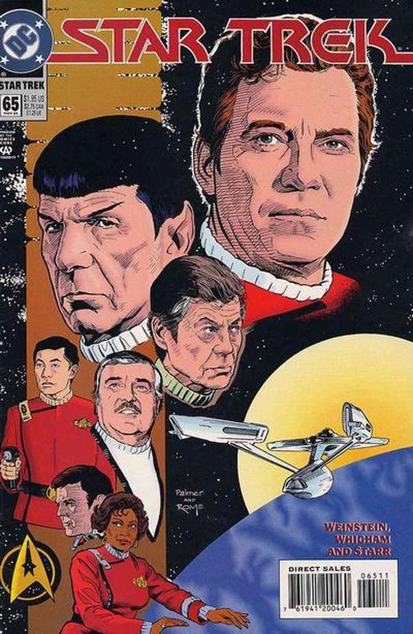 Star Trek (1989) #65 cover