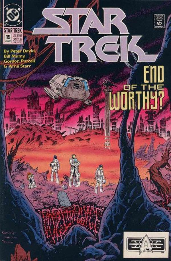 Star Trek (1989) #15 cover