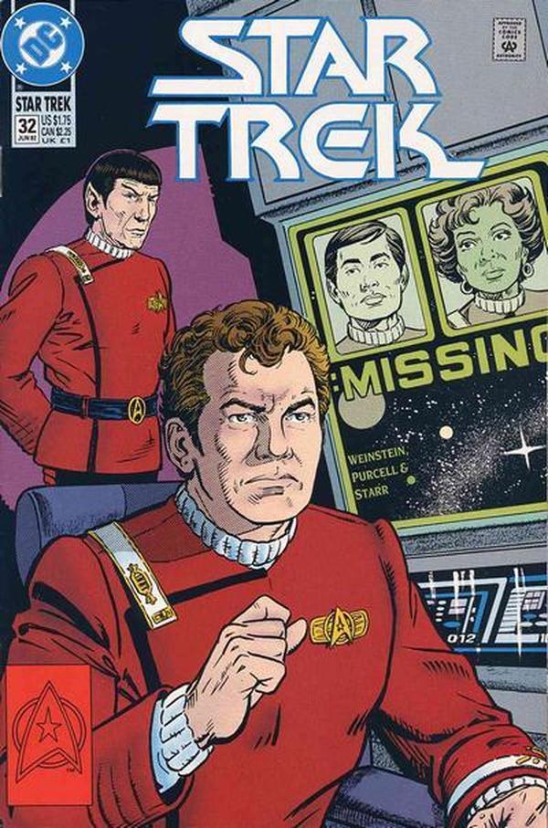 Star Trek (1989) #32 cover
