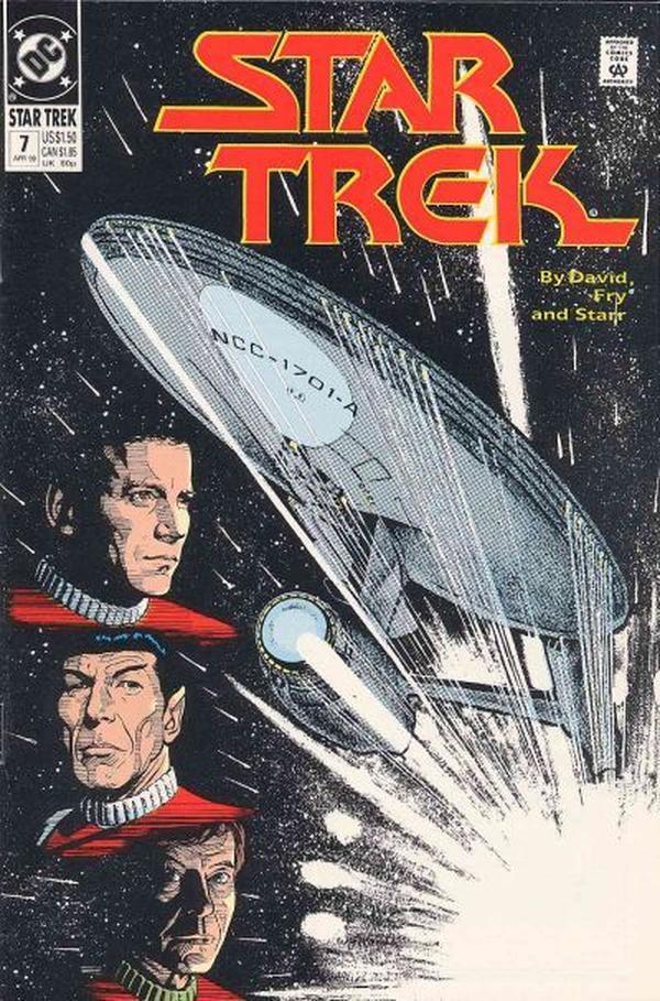 Star Trek (1989) #7 cover