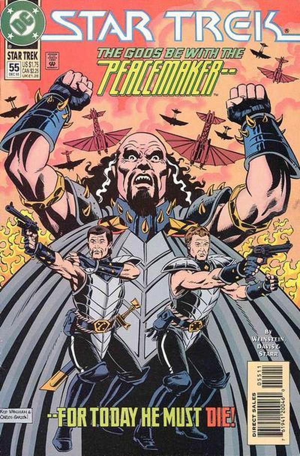 Star Trek (1989) #55 cover