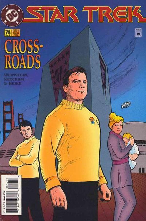 Star Trek (1989) #74 cover