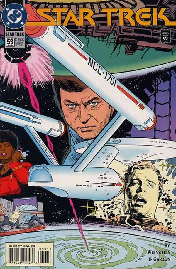 Star Trek (1989) #59 cover