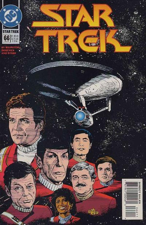 Star Trek (1989) #66 cover