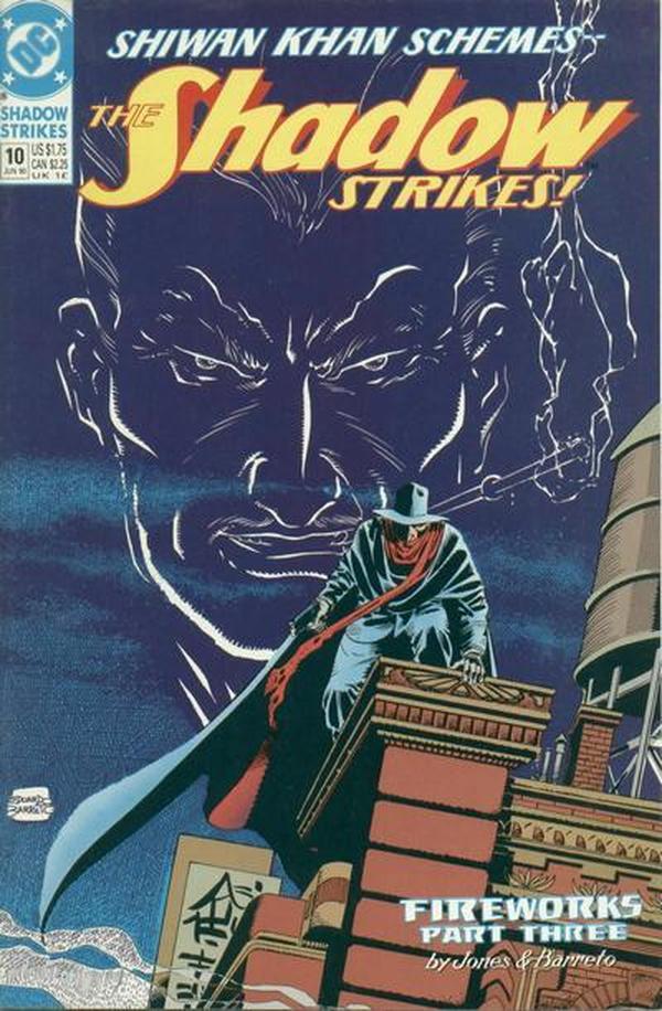 Cover of The Shadow Strikes #10