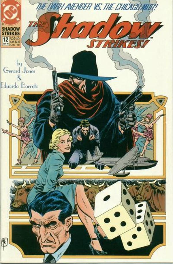 Cover of The Shadow Strikes #12