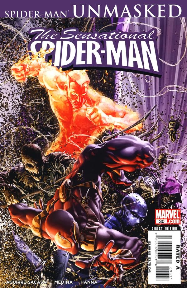 Cover of Sensational Spider-Man #30
