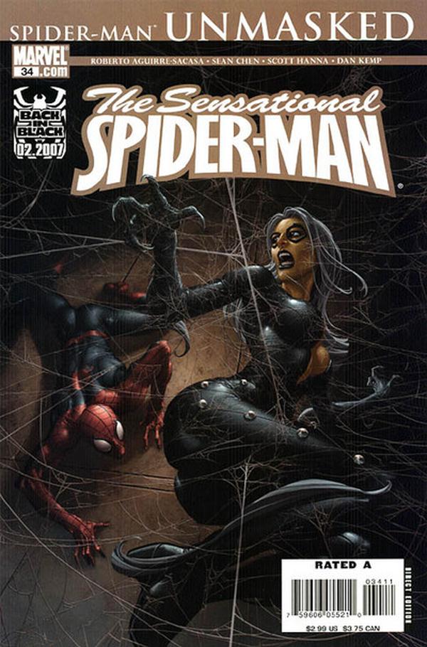 Cover of Sensational Spider-Man #34