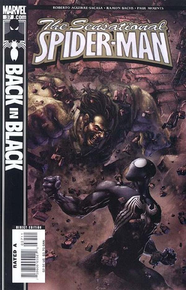 Sensational Spider-Man (2006) #37 cover