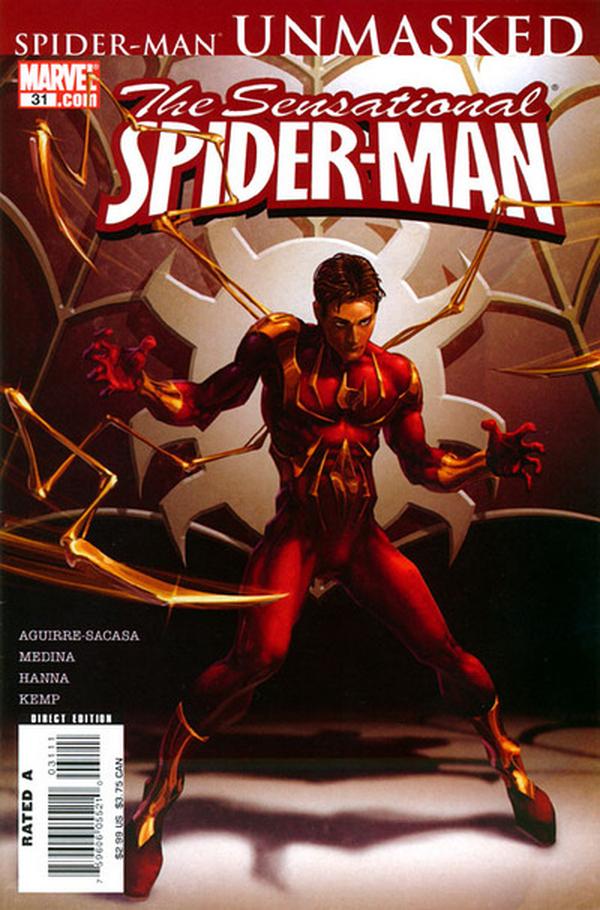 Sensational Spider-Man (2006) #31 cover