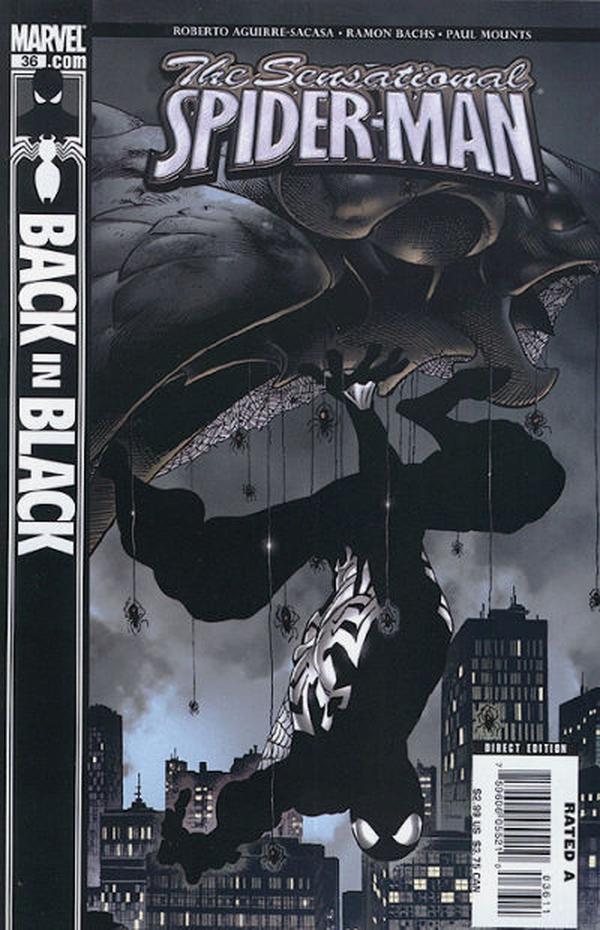 Sensational Spider-Man (2006) #36 cover