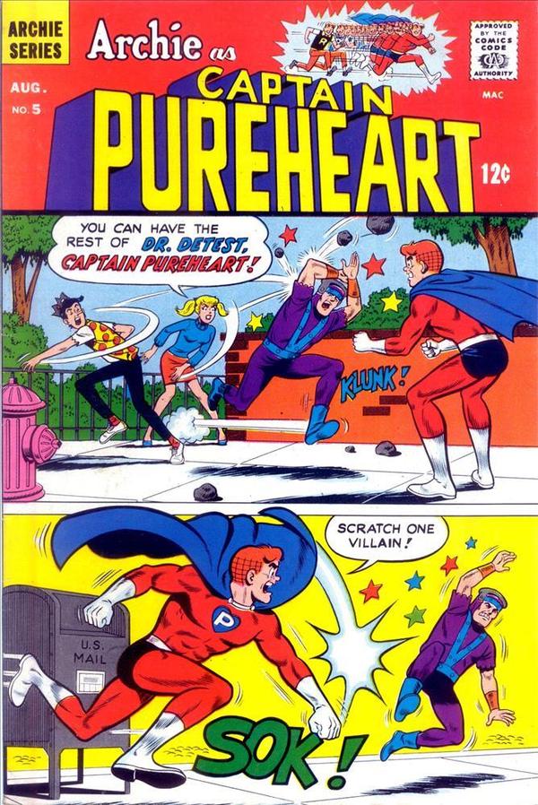 Archie as Captain Pureheart (1967) #5