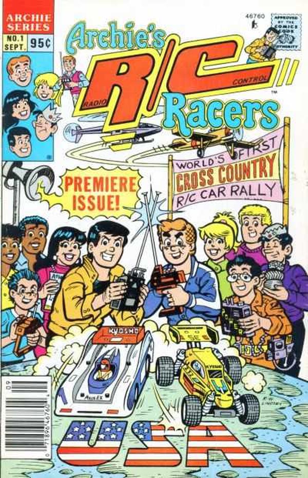 Archie's R/C Racers (1989) #1 cover