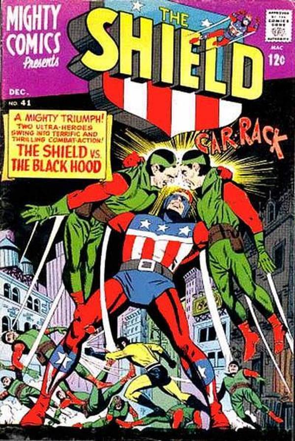 Cover of Mighty Comics #41